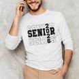 Senior Class Of 2026 Varsity Text Graduation Unisex Long Sleeve T-Shirt