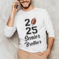 Senior Football Brother Class Of 2025 Graduation Graduate Unisex Long Sleeve T-Shirt