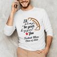 Senior Football Mom Class Of 2026 Graduation Graduate Unisex Long Sleeve T-Shirt