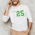 Soccer Senior Night Soccer Senior 2025 Graduation 44 Unisex Long Sleeve T-Shirt
