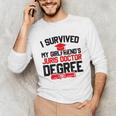 I Survived My Girlfriend's Juris Doctor Degree Graduation Unisex Long Sleeve T-Shirt