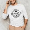 I Survived My Husband's Masters Degree Funny 2023 Graduation Unisex Long Sleeve T-Shirt