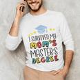 I Survived My Mom's Master's Degree Master Graduation Unisex Long Sleeve T-Shirt