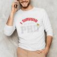 I Survived My Wife's PhD Graduation Slim Fit Shirt Unisex Long Sleeve T-Shirt I Survived My Wife's PhD Graduation Slim Fit Shirt Unisex Long Sleeve T-Shirt