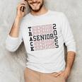 Track Senior Night Track Senior 2025 Graduation 60 Unisex Long Sleeve T-Shirt