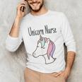 Unicorn RN GraduationShirt Nurse Shirts Unisex Long Sleeve T-Shirt