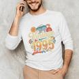 Vintage 1995 Retro Classic 90s Nostalgia Throwback Vibe Premium Tri-Blend Unisex Long Sleeve T-Shirt
