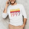 Vintage 1997 Retro Style 90's Born Nostalgia Vibes Birthday Premium Tri-Blend Unisex Long Sleeve T-Shirt Vintage 1997 Retro Style 90's Born Nostalgia Vibes Birthday Premium Tri-Blend Unisex Long Sleeve T-Shirt