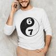 Vintage 6 7 Yin Yang Namaste Six Seven Nostalgia Unisex Long Sleeve T-Shirt Vintage 6 7 Yin Yang Namaste Six Seven Nostalgia Unisex Long Sleeve T-Shirt