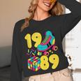 1989 Retro Raised In The 80s Old School Nostalgia Vibes Unisex Long Sleeve T-Shirt
