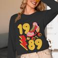 1989 Retro Roller Skate Vintage 80s Nostalgia Collector Unisex Long Sleeve T-Shirt