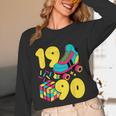1990 Retro Raised In The 90s Old School Nostalgia Vibes Unisex Long Sleeve T-Shirt 1990 Retro Raised In The 90s Old School Nostalgia Vibes Unisex Long Sleeve T-Shirt