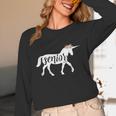 2019 Senior Unicorn Shirt Graduation High School College Unisex Long Sleeve T-Shirt