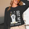 2022 Graduate Graduation For Him Her Got My Dip-Llama Unisex Long Sleeve T-Shirt