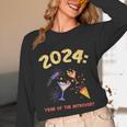 2024 Year Of The Introvert New Year Adventures Unisex Long Sleeve T-Shirt 2024 Year Of The Introvert New Year Adventures Unisex Long Sleeve T-Shirt
