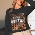 2026 Football Senior Auntie Graduation Matching Family Unisex Long Sleeve T-Shirt