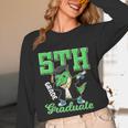 5th Grade Graduate Dinosaur Dab Graduation School Unisex Long Sleeve T-Shirt