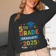 5th Grade Graduation 2025 Graphic – Class Of 2025 Theme Unisex Long Sleeve T-Shirt