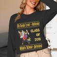 5th Grade Graduation Shirt Dabbing Unicorn Boys Class 2018 Unisex Long Sleeve T-Shirt