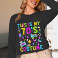 This Is My 70's Costume Nostalgia Mixtape Era 1970s Party Unisex Long Sleeve T-Shirt This Is My 70's Costume Nostalgia Mixtape Era 1970s Party Unisex Long Sleeve T-Shirt