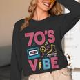 70s Retro Style Roller Skate Cassette Music Nostalgia Unisex Long Sleeve T-Shirt 70s Retro Style Roller Skate Cassette Music Nostalgia Unisex Long Sleeve T-Shirt