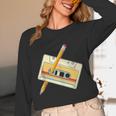 80's 90's Retro Music Party Costume Nostalgia Cassette Unisex Long Sleeve T-Shirt