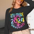 8th Grade Graduate 2024 Graduation Last Day Of School Tie Unisex Long Sleeve T-Shirt