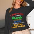 8th Grade Graduation Boys Girls Grad Education Unisex Long Sleeve T-Shirt
