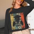 8th Grade Level Complete Gamer Class Of 2024 Graduation Unisex Long Sleeve T-Shirt