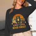 90s Nostalgia Never Forget Retro Unisex Long Sleeve T-Shirt