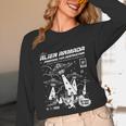 Alien Abduction UFO Lovers Comic Book Style Shirt Unisex Long Sleeve T-Shirt Alien Abduction UFO Lovers Comic Book Style Shirt Unisex Long Sleeve T-Shirt