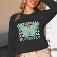 Anti-Social Introvert Butterfly Unisex Long Sleeve T-Shirt Anti-Social Introvert Butterfly Unisex Long Sleeve T-Shirt