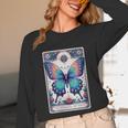 Antisocial Butterfly Introvert Distressed Unisex Long Sleeve T-Shirt