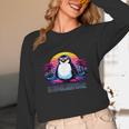 Awkward But Loyal Penguin Synthwave Vapowave Introvert Unisex Long Sleeve T-Shirt Awkward But Loyal Penguin Synthwave Vapowave Introvert Unisex Long Sleeve T-Shirt