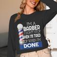 Barber Stylist Barber College Graduation Unisex Long Sleeve T-Shirt