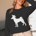 Basenji Graduation Dog Graduate Unisex Long Sleeve T-Shirt