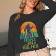 Bigfoot Introvert People Not A Big Fan Retro Sasquatch Unisex Long Sleeve T-Shirt Bigfoot Introvert People Not A Big Fan Retro Sasquatch Unisex Long Sleeve T-Shirt