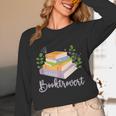 Booktrovert Bookworm Introvert Bibliophile Booktrovert Unisex Long Sleeve T-Shirt