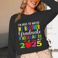My Brother Graduated Kindergarten Class Of 2025 Graduation Unisex Long Sleeve T-Shirt