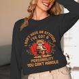 Cat Drinking Wine Solitude Party Introvert Personality For Men Women Unisex Long Sleeve T-Shirt Cat Drinking Wine Solitude Party Introvert Personality For Men Women Unisex Long Sleeve T-Shirt