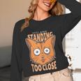 Cat Lover Antisocial Too Close Introvert People Hater Unisex Long Sleeve T-Shirt Cat Lover Antisocial Too Close Introvert People Hater Unisex Long Sleeve T-Shirt