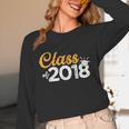 Class Of 2018 GraduationShirt Senior Boys Girls Men Women Unisex Long Sleeve T-Shirt