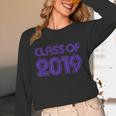 Class Of 2019 High School Graduation Purple Senior Unisex Long Sleeve T-Shirt