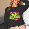 Class Of 2021 Senior Fresh 90's TV Style Grad For Graduation Unisex Long Sleeve T-Shirt
