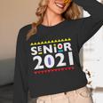 Class Of 2021 Senior Year 90's TV Style Graduation For Grad Unisex Long Sleeve T-Shirt