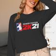 Class Of 2021 Senior Year Gamer Style Graduation For Grad Unisex Long Sleeve T-Shirt