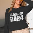 Class Of 2024 High School College Graduation Reunion T-Shirt Unisex Long Sleeve T-Shirt