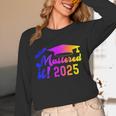 Class Of 2025 Mastered It College Masters Degree Graduation Unisex Long Sleeve T-Shirt