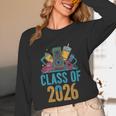 Class Of 2026 Retro Graduation Memory Nostalgia For Seniors Unisex Long Sleeve T-Shirt Class Of 2026 Retro Graduation Memory Nostalgia For Seniors Unisex Long Sleeve T-Shirt