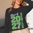 Class Of 2027 Senior 27 High School Graduation Senior 2027 Unisex Long Sleeve T-Shirt